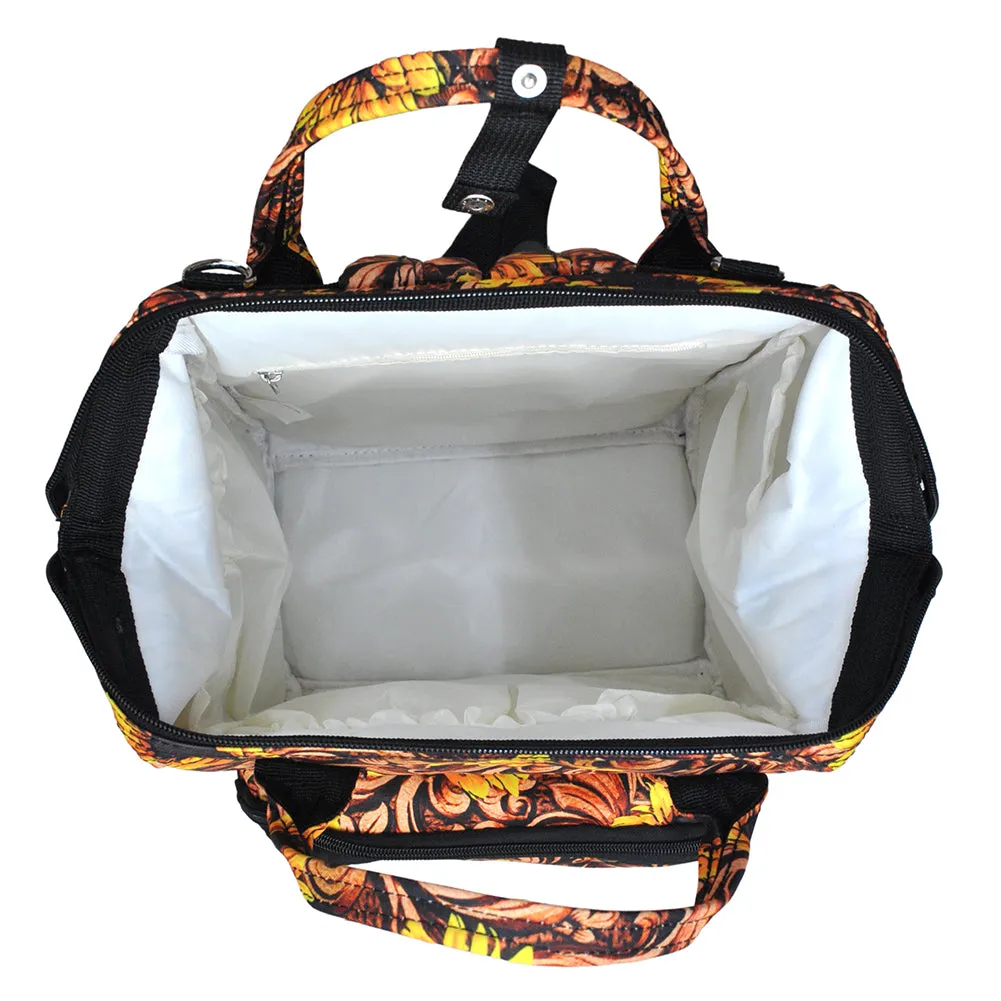 Sunlit Flourish NGIL Diaper Bag/Travel Backpack