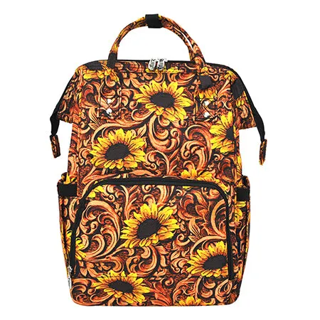 Sunlit Flourish NGIL Diaper Bag/Travel Backpack