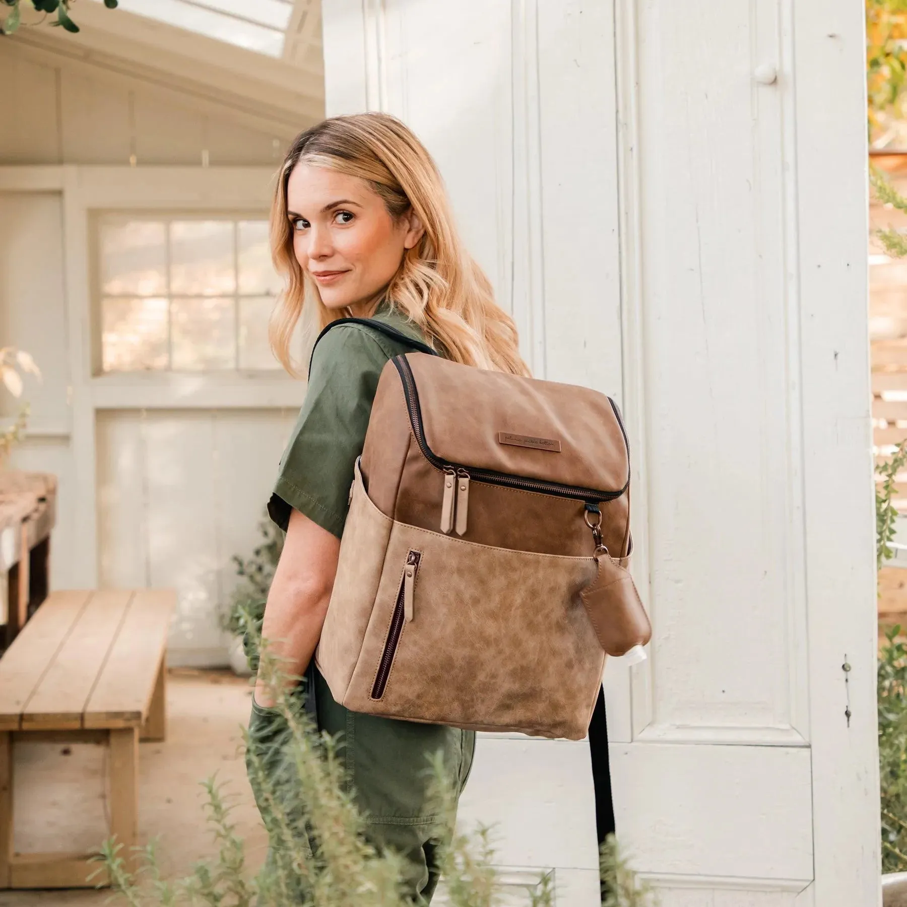 Tempo Backpack Nursey Bag - Brioche
