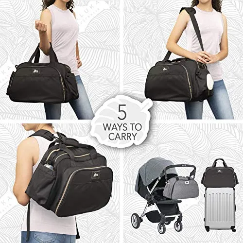 Travel Bassinet Diaper Bag With Changing Station Backpack Baby Bag
