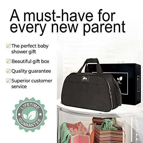 Travel Bassinet Diaper Bag With Changing Station Backpack Baby Bag