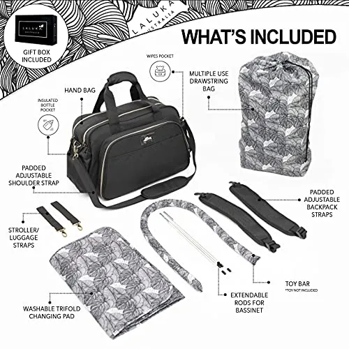 Travel Bassinet Diaper Bag With Changing Station Backpack Baby Bag