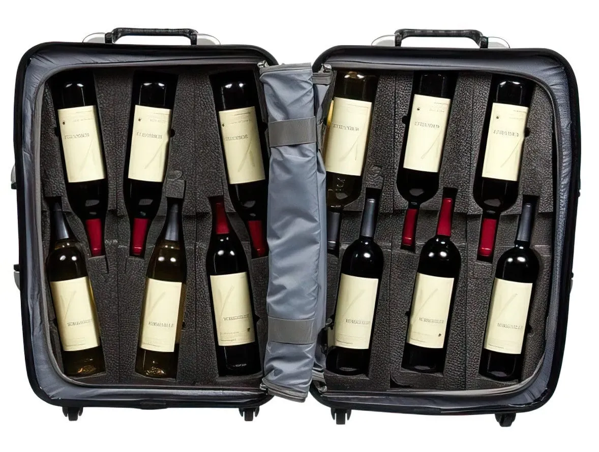 Wine & Spirits Travel Suitcase