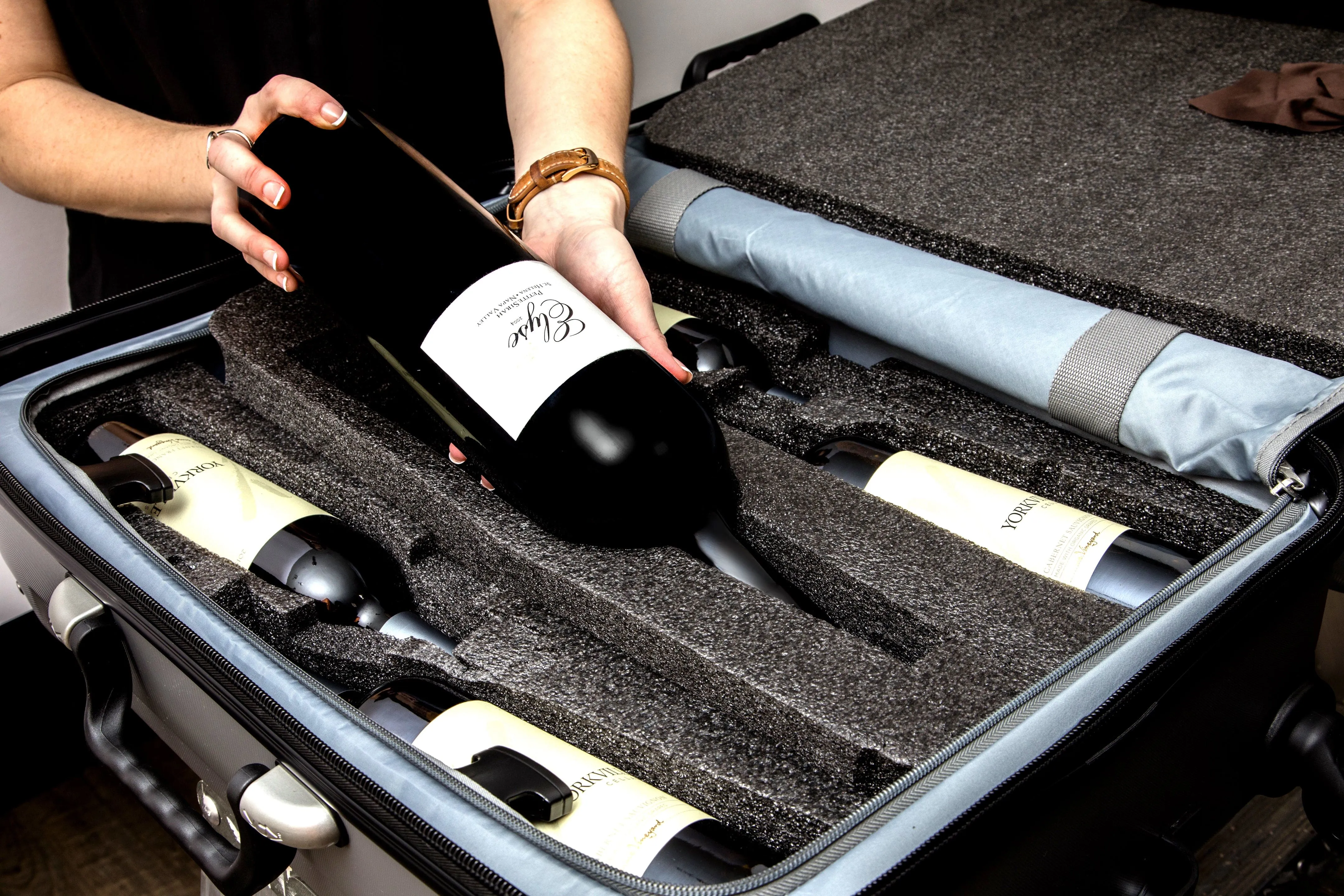 Wine & Spirits Travel Suitcase