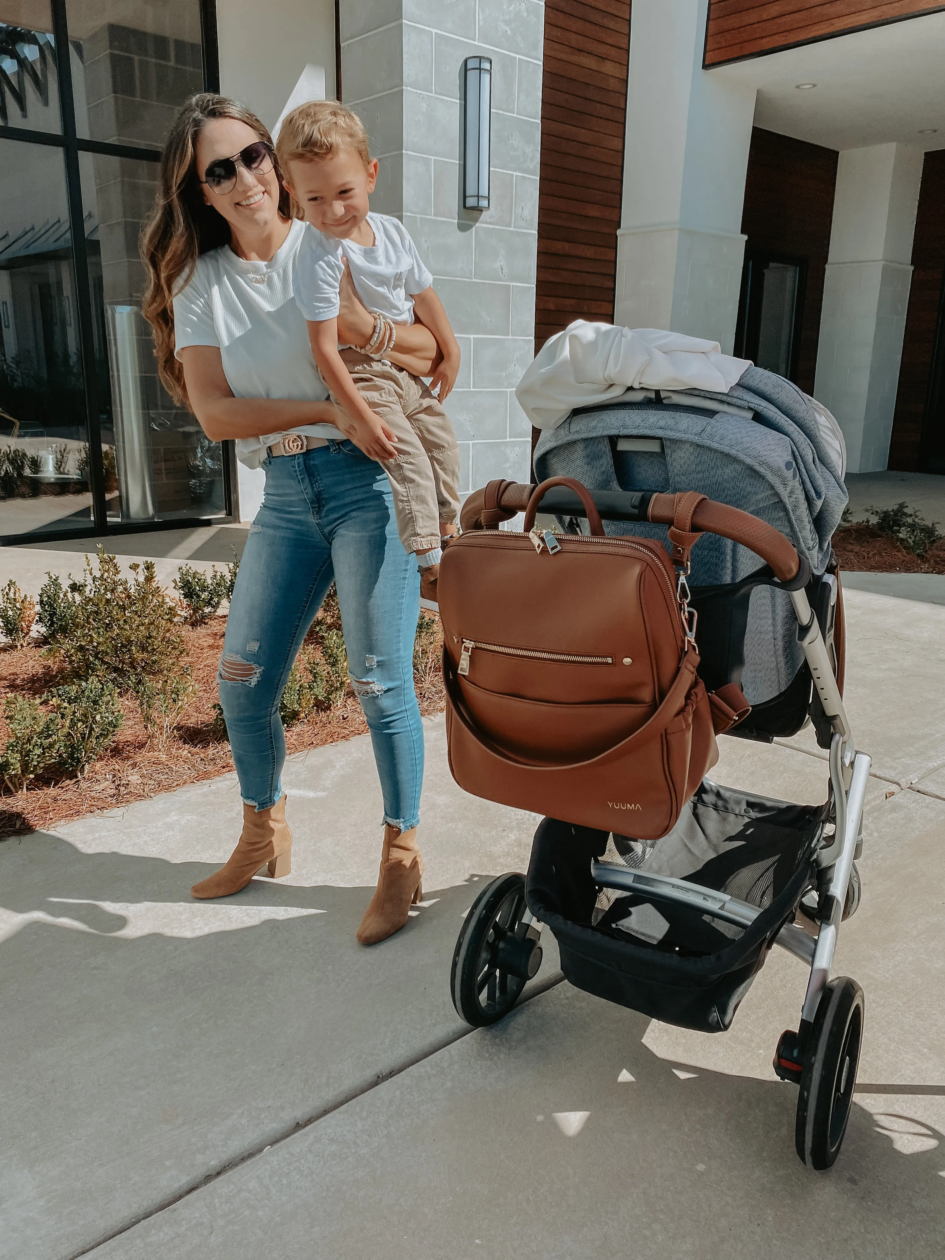 YUUMA Original Diaper Bag 2.0 - Cinnamon